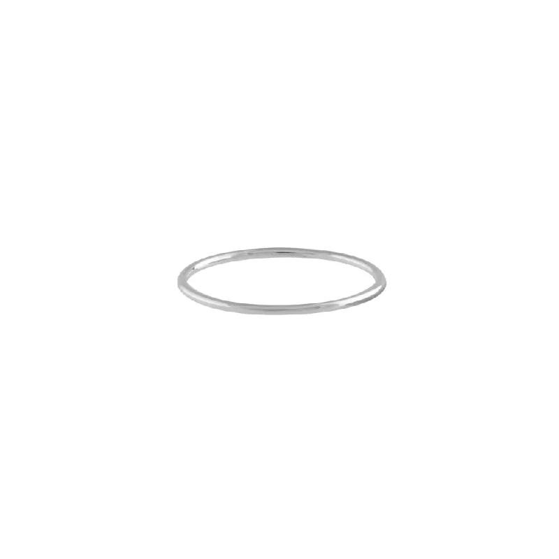 14K Gold Stackable Wire Ring