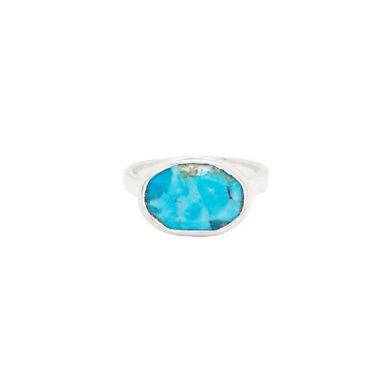 Cenote Ring in Turquoise