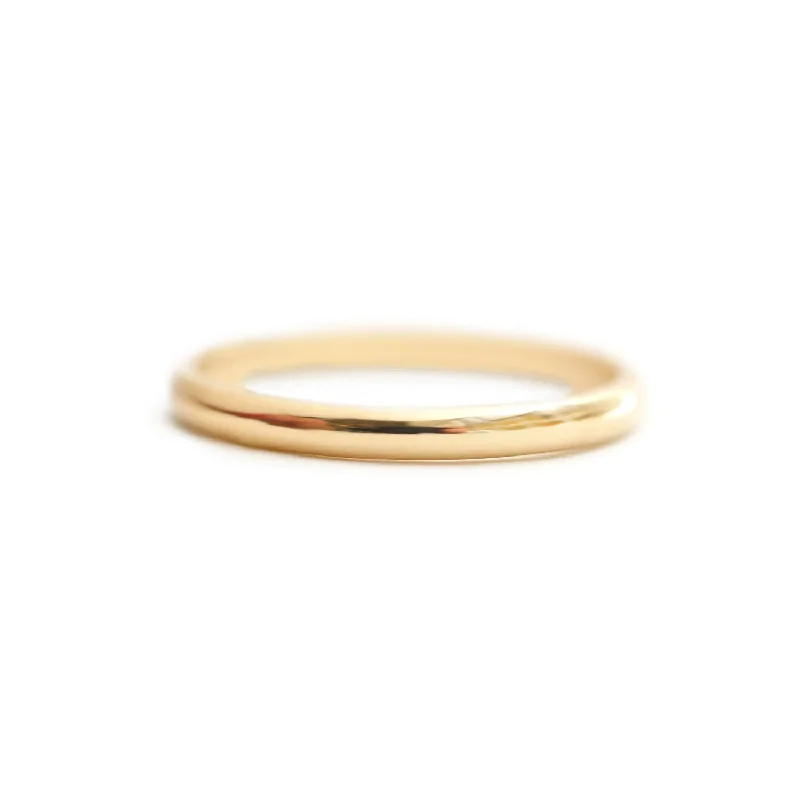 Shop Stylish Jewelry Now And Save Big 2mm Half Round Band Ring