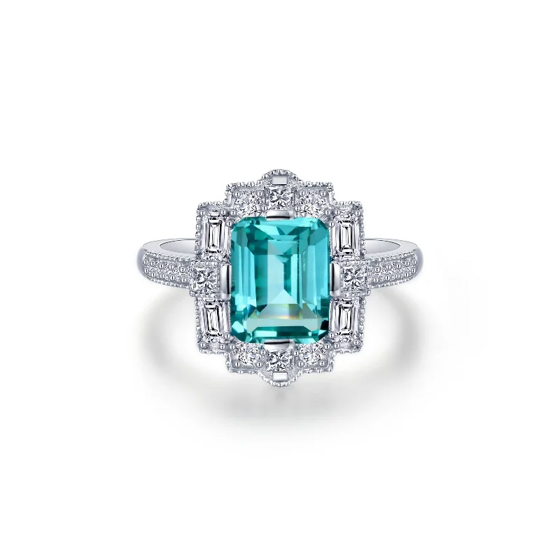 Clearance Sale On High-End Jewelry Collections Lafonn Simulated Diamond & Fancy Lab Grown Sapphire Halo Ring SYR009GP Clearance Sale On High-End Jewelry Collections Lafonn Simulated Diamond & Fancy Lab Grown Sapphire Halo Ring SYR009GP