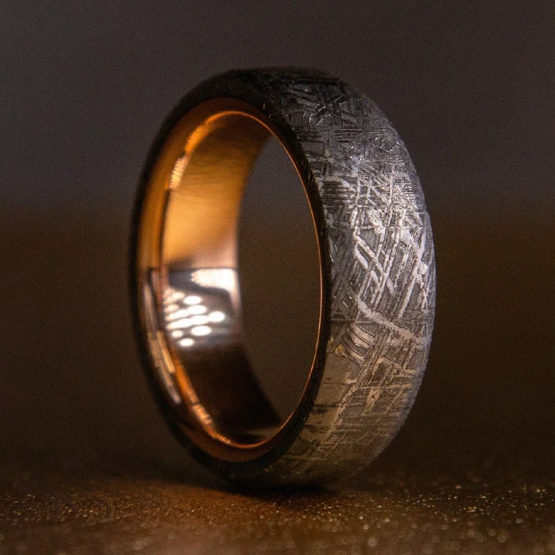 Sparkle For Less – Shop Our Limited-Time Jewelry Deals Meteorite Ring with Real Gold Liner Sparkle For Less – Shop Our Limited-Time Jewelry Deals Meteorite Ring with Real Gold Liner