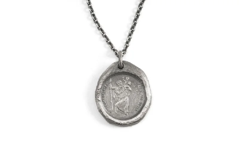 #063 - Necklace St. Christopher - seal