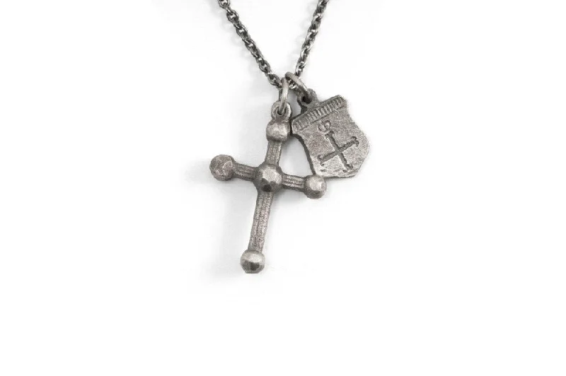 #058 - Necklace Cross and Shield