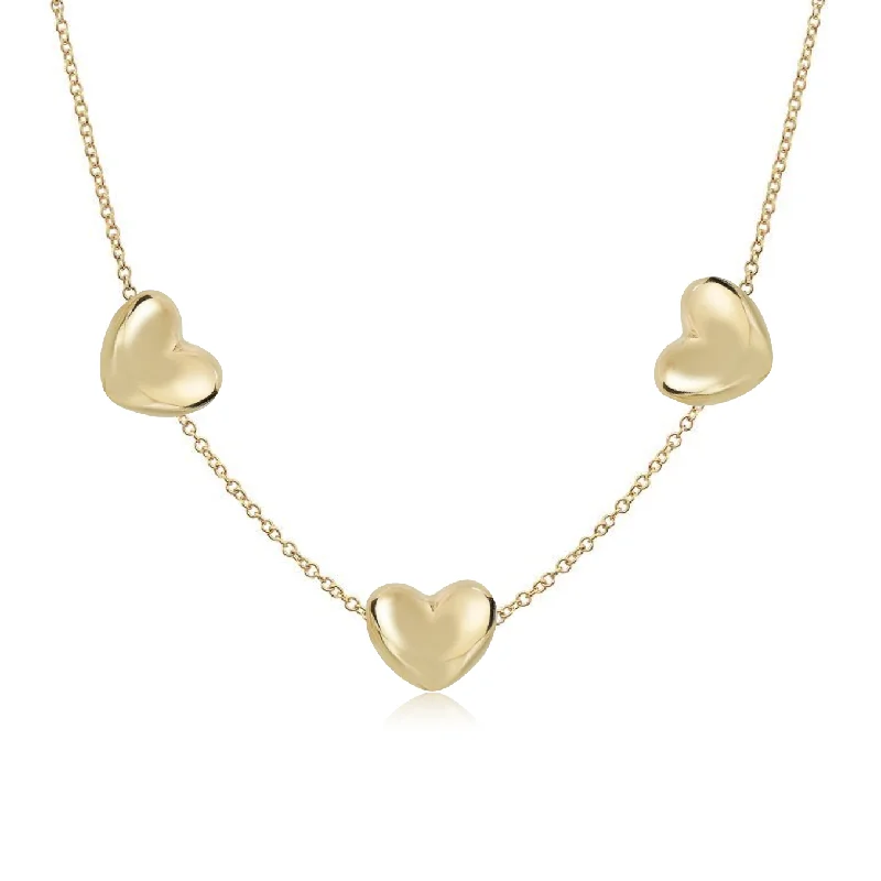 Triple Heart Necklace