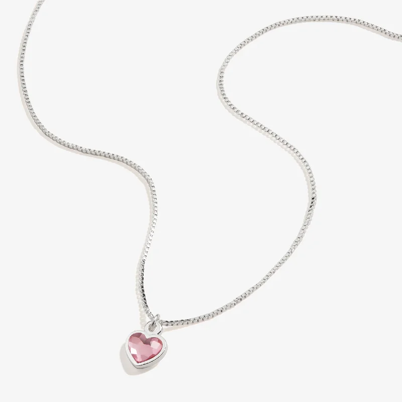 Rose Heart Necklace