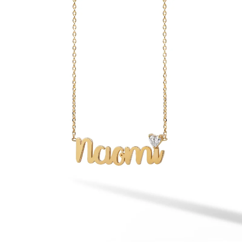 High-Quality Jewelry At A Fraction Of The Cost Single Name Necklace with Floating Heart High-Quality Jewelry At A Fraction Of The Cost Single Name Necklace with Floating Heart