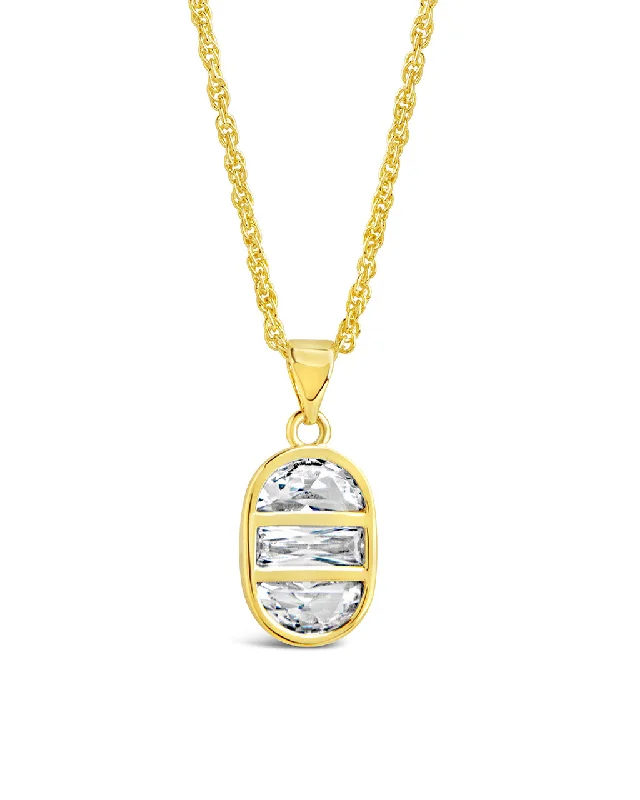 Soraya CZ Pendant Necklace