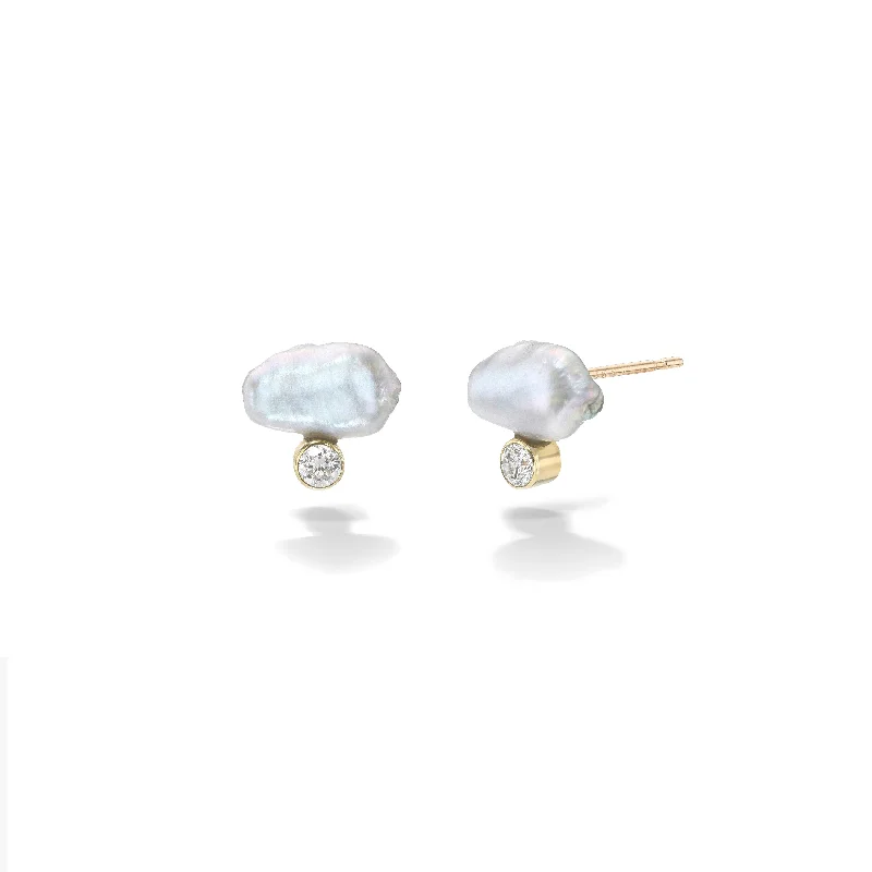 Handcrafted Jewelry Sale – Unique Designs At Low Prices Celeste Lagniappe Studs with Diamonds Handcrafted Jewelry Sale – Unique Designs At Low Prices Celeste Lagniappe Studs with Diamonds