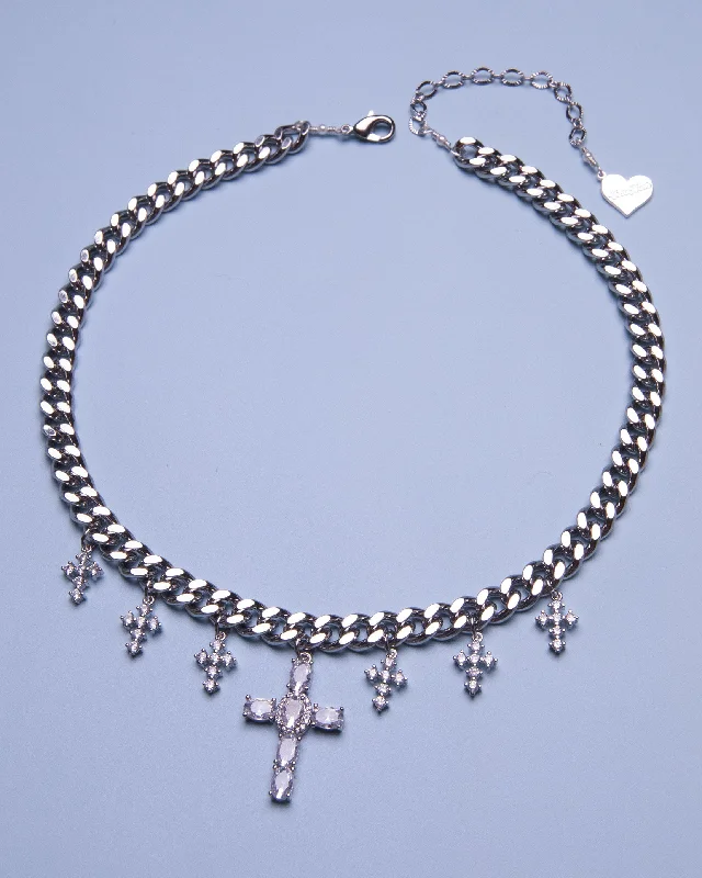 Exclusive Jewelry Offers – Shine For Less Cross Royalty Necklace