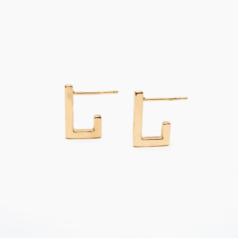 Geometric Hoop Earrings