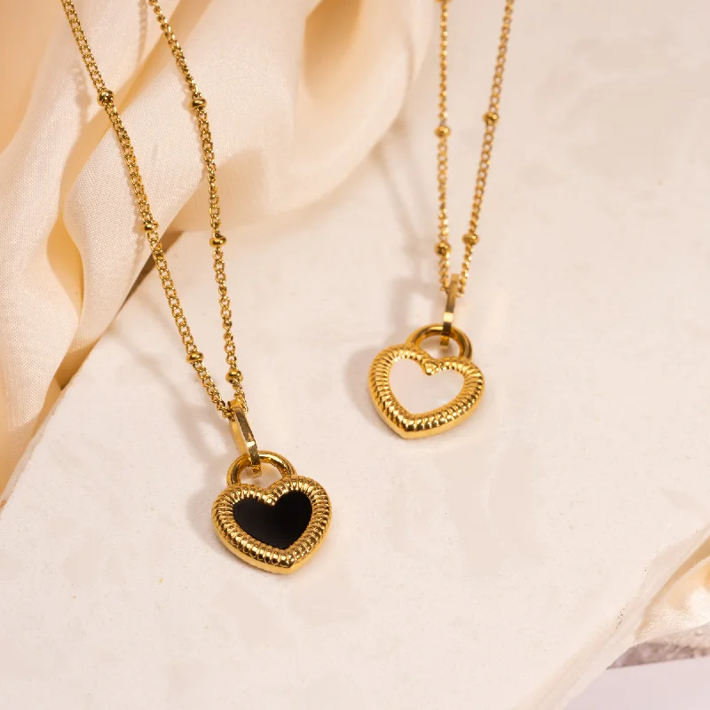 Exclusive Jewelry Sale – Shine For Less Heart of Gold Harmony Necklace