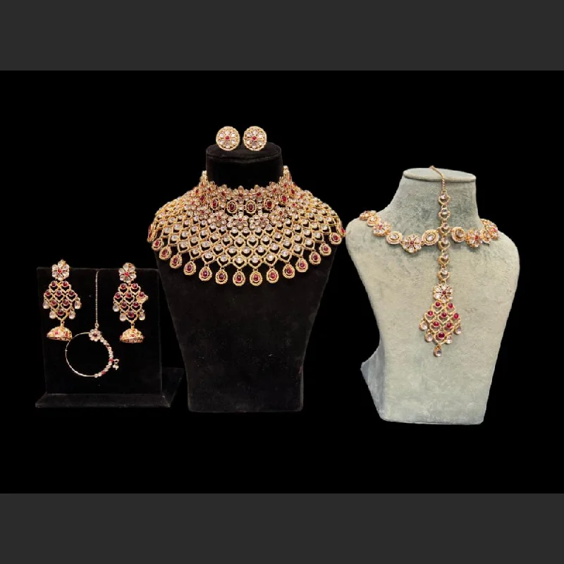 Personalized Jewelry Sale – Unique Pieces At Great Prices Hira Collections Gold Plated Kundan Stone Semi Bridal Necklace Set Personalized Jewelry Sale – Unique Pieces At Great Prices Hira Collections Gold Plated Kundan Stone Semi Bridal Necklace Set