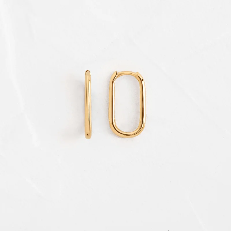 Unmissable Jewelry Clearance – Final Reductions Paperclip Hoops - In Stock