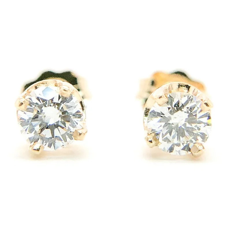 Timeless Elegance At Unbelievable Discounts 14K Y Gold 0.50cttw Diamond Studs