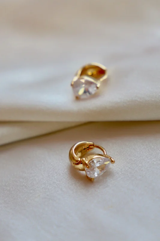 Shine Without Limits – Jewelry Sale Happening Now CRYSTAL TEARDROP HUGGIES