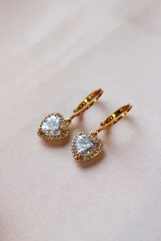 Exclusive Jewelry Bundles At Discounted Prices CZ PAVE HEART HUGGIES