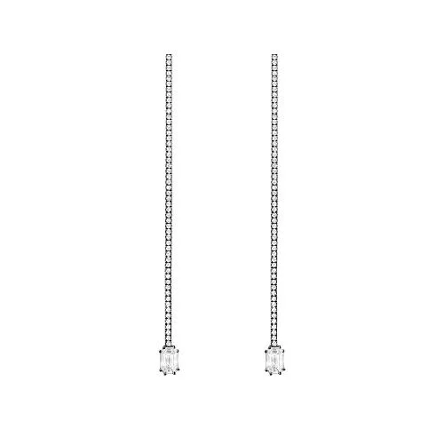 Limited Stock On Premium Jewelry At Low Prices Illusion Diamond & Pave Long Earrings