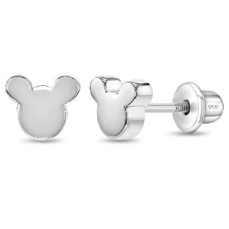 Flash Sale On Exquisite Jewelry – Don't Miss Out Teenie Mouse Baby / Toddler / Kids Earrings Screw Back - Sterling Silver Flash Sale On Exquisite Jewelry – Don't Miss Out Teenie Mouse Baby / Toddler / Kids Earrings Screw Back - Sterling Silver