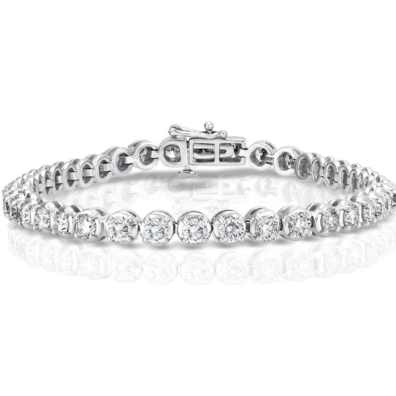 Flash Jewelry Sale – Get Stunning Pieces At Low Prices 3 Carat Round Diamond 14K White Gold Buttercup Tennis Bracelet (Classic Quality) Flash Jewelry Sale – Get Stunning Pieces At Low Prices 3 Carat Round Diamond 14K White Gold Buttercup Tennis Bracelet (Classic Quality)