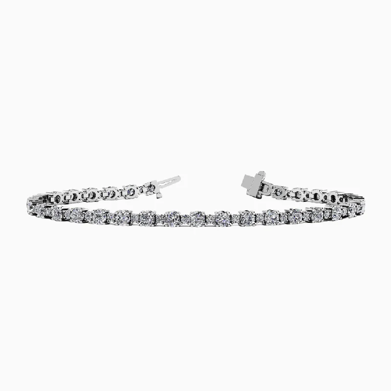 Alternating Diamonds Tennis Bracelet