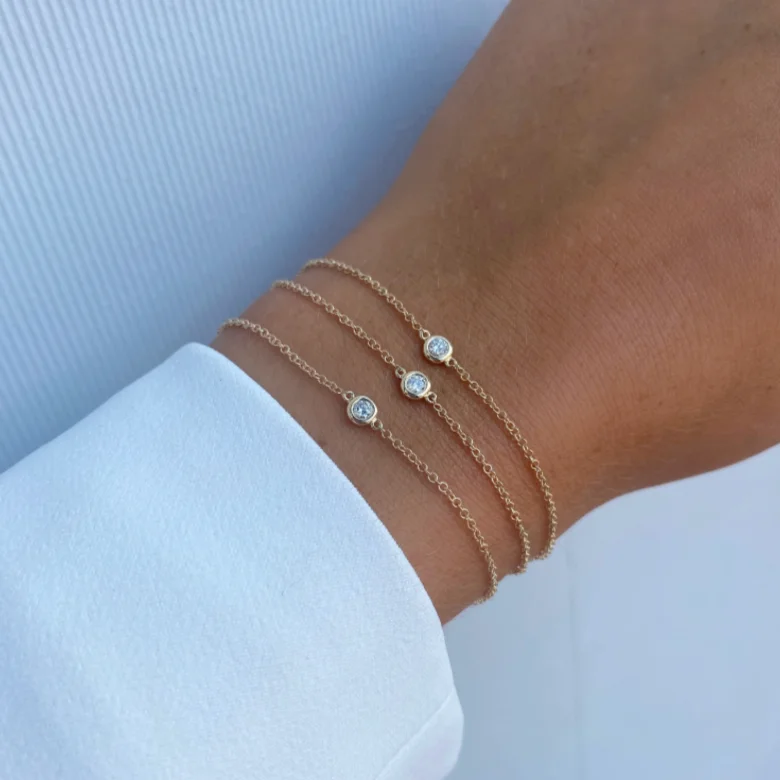 TORI SINGLE DIAMOND BRACELET