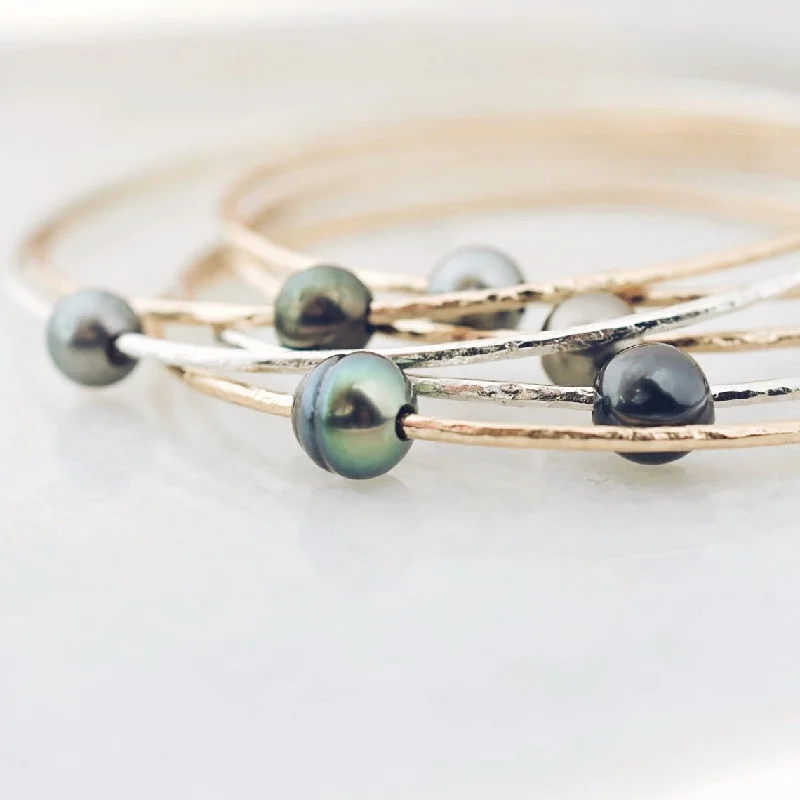 Tahitian Pearl Bangles