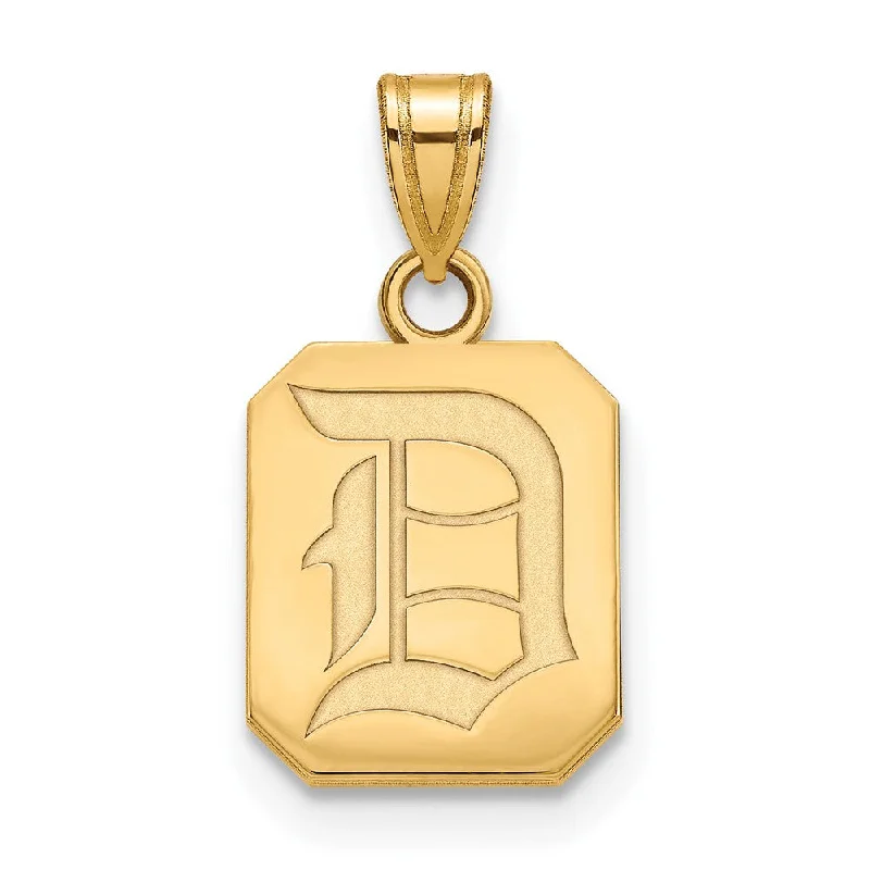 10k Yellow Gold Duquesne U Small Pendant