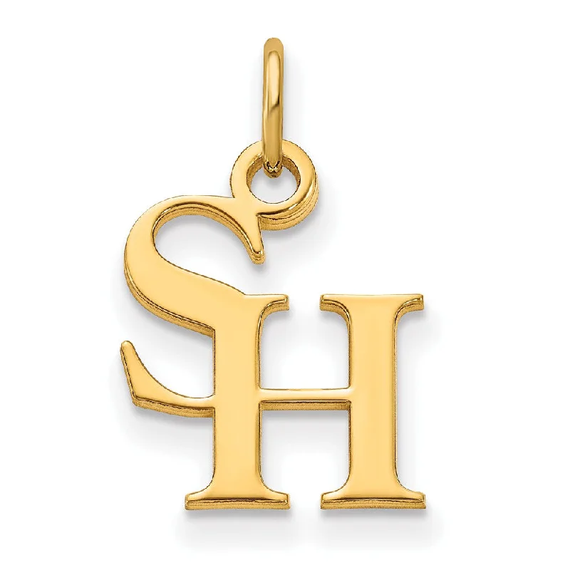 14k Yellow Gold Sam Houston State XS (Tiny) Charm or Pendant