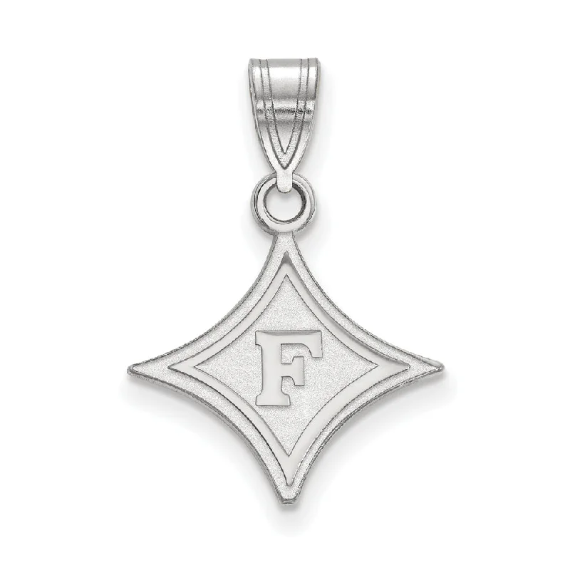 Sterling Silver Furman U Medium Rhombus Pendant