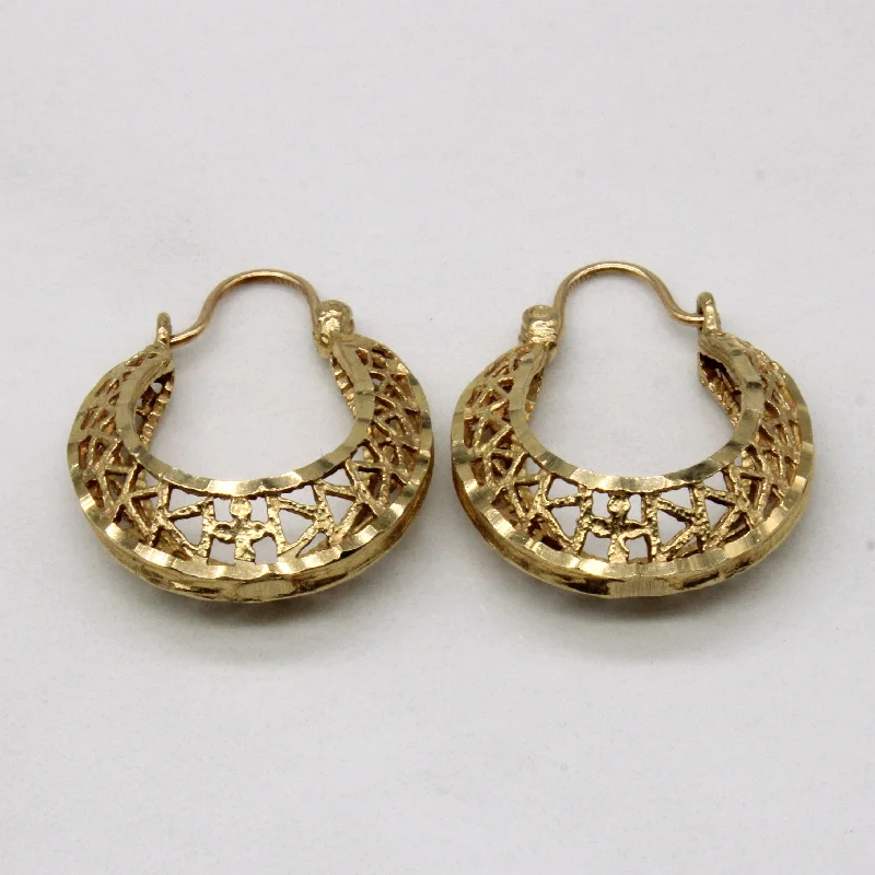 Limited-Stock Jewelry Sale – Once It's Gone, It's Gone 10k Yellow Gold Earrings