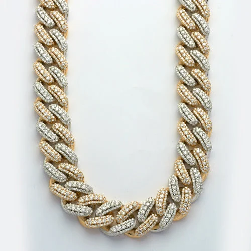 Affordable Luxury Jewelry – Style At A Great Price 10KY 53.74CTW DIAMOND 3D MIAMI CUBAN CHAIN