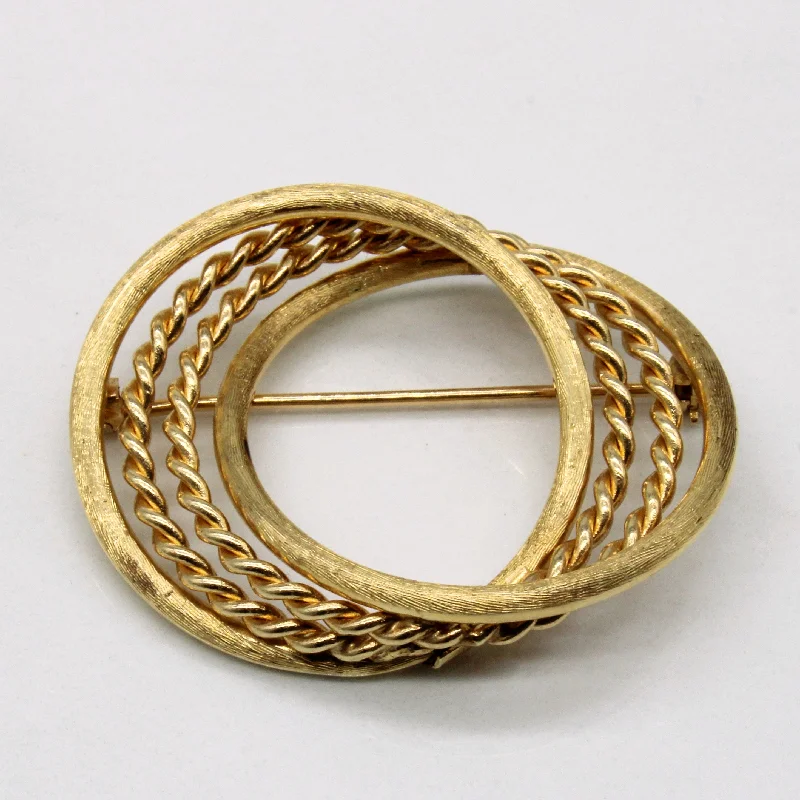 Shop Elegant Jewelry At Unbeatable Prices 14k Yellow Gold Brooch