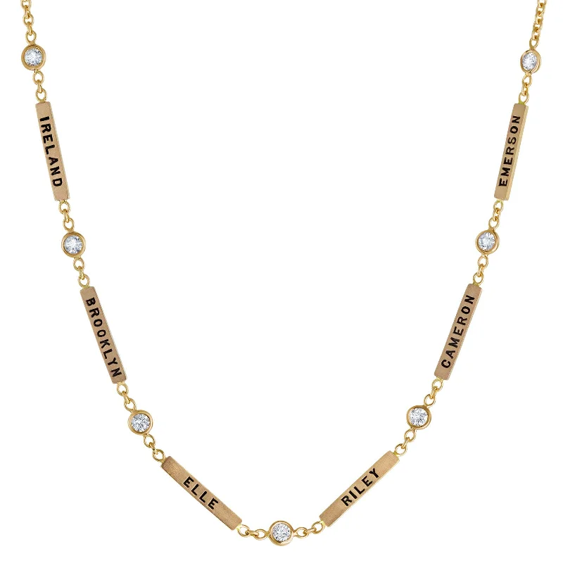 Elevate Your Jewelry Collection With Limited-Time Savings 2mm Gold Bar and Bezel Chain