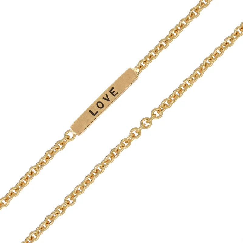 Stunning Jewelry Pieces At The Lowest Prices Ever 2mm Gold Love Always Chain