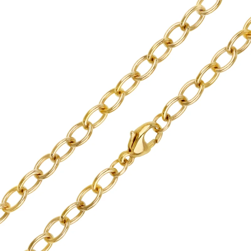 Unique Jewelry For Less – Shop The Sale Now 4.8mm Yellow Gold Chain