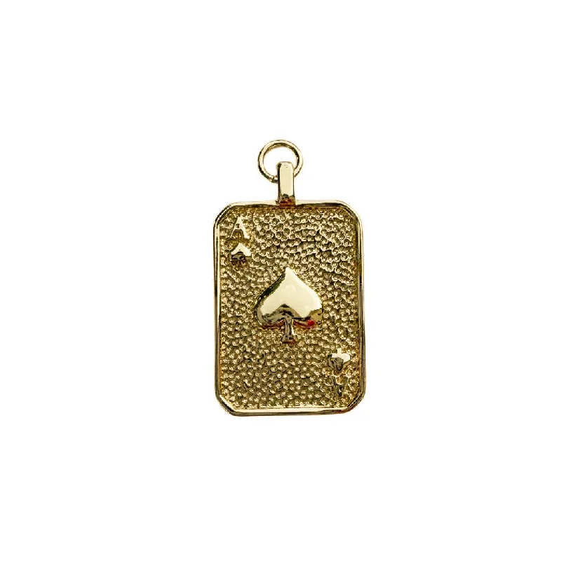 Big Discounts On Elegant Jewelry Collections Ace Card Charm For Charm Necklace & Bracelet