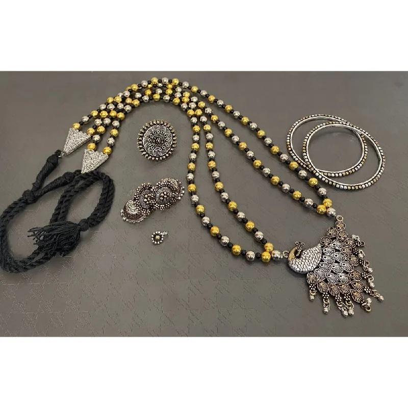 Shop Signature Jewelry Styles At Exclusive Prices Akruti Collection Oxidised Combo Set