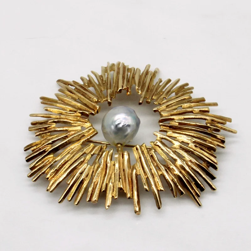 Flash Sale On Exquisite Jewelry – Don't Miss Out Baroque Pearl Brooch