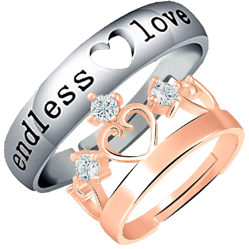 Jewelry Sale Alert – Shop Timeless Elegance Today Bhavi Jewels  Adjustable Couple Ring