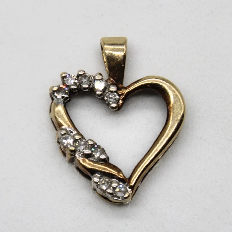 Elegant Jewelry At Unbeatable Offers – Shop Before It's Gone Diamond Twist Heart Pendant | 0.06ctw |