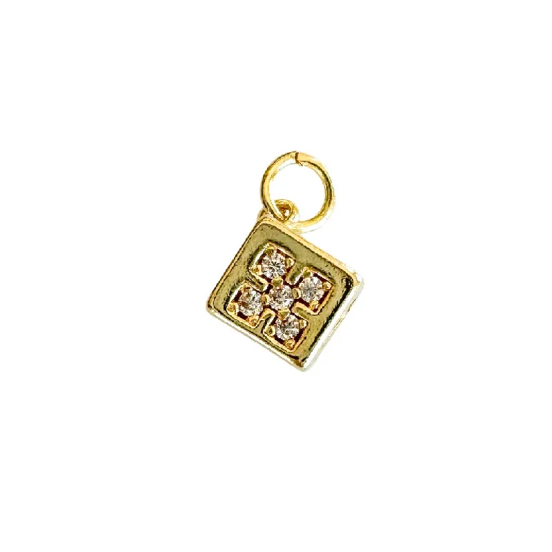 Special Sale On Handcrafted Jewelry – Shop Today Gold Dice Charm For Charm Necklace & Bracelet