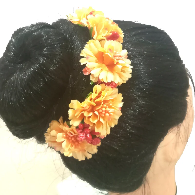 Exclusive Jewelry Sale – Limited-Time Discounts Kavyas Kreation Designer Floral Hair Brooch - 11191010GL