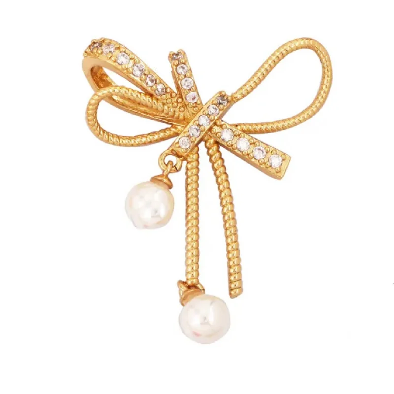 Discover Unique Jewelry With Special Limited-Time Offers Large Bow Pearl Charm For Charm Necklace & Bracelet