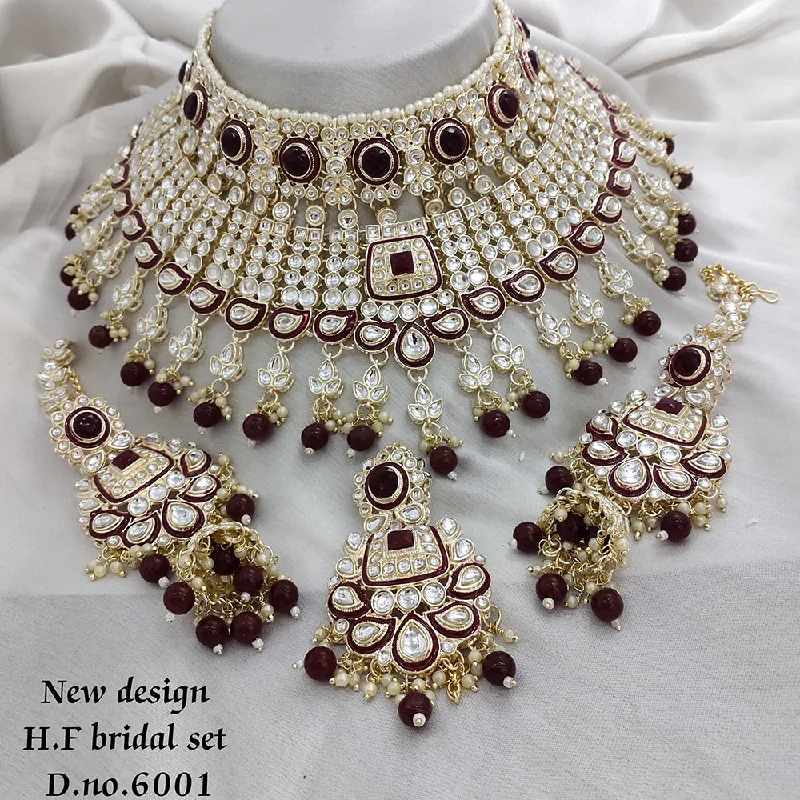 Best Jewelry Deals – Premium Quality At Exclusive Discounts Lucentarts Jewellery Silver Plated Kundan  Necklace Set