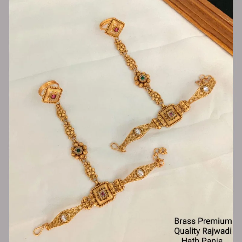 Unmissable Jewelry Clearance – Final Reductions Manisha Jewellery Brass Rajwadi Hath Panja