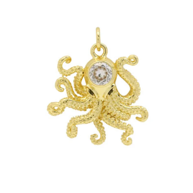 High-End Sparkle, Low-End Prices – Jewelry Sale Live Octopus Charm For Charm Necklace & Bracelet