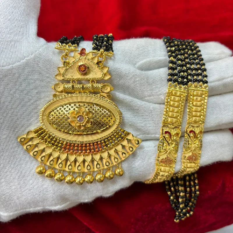 Handcrafted Jewelry Sale – Unique Designs At Low Prices Pari Art Jewellery Forming Gold Mangalsutra