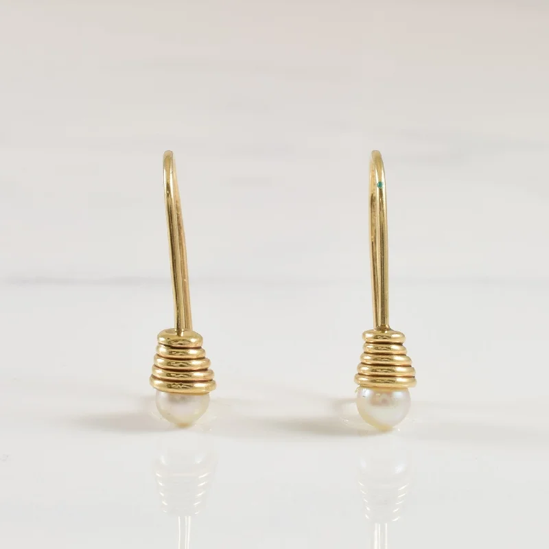 Luxury Jewelry Without The Luxury Price Tag Pearl Drop Earrings | 0.90ctw |