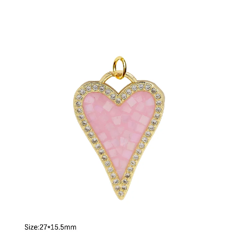 Personalized Jewelry Sale – Unique Pieces At Great Prices Pink Heart Charm For Charm Necklace