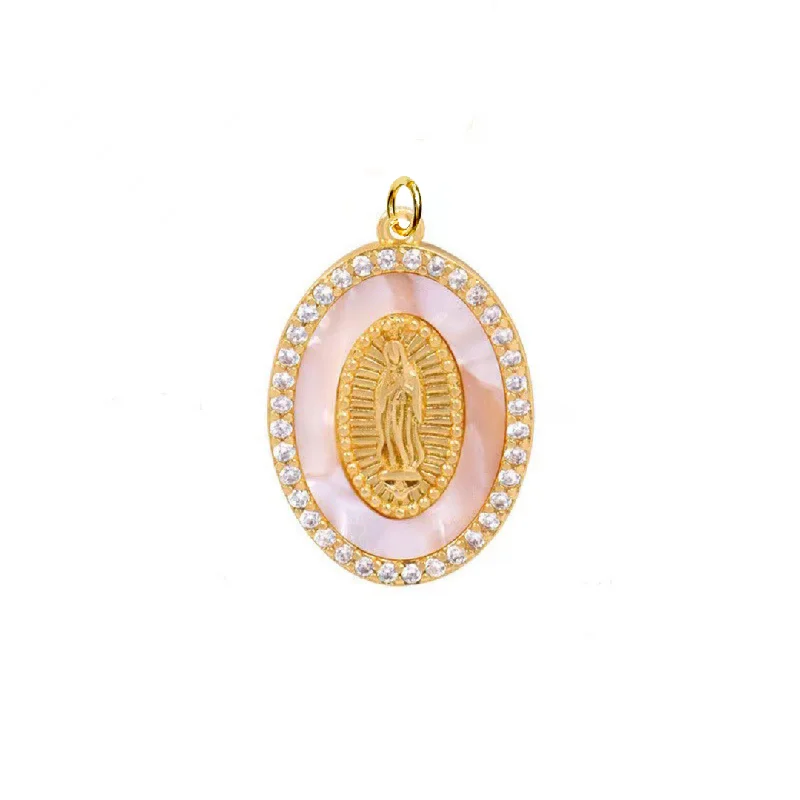 Affordable Elegance – Special Jewelry Sale Now Live Pink Religious Charm For Charm Necklace & Bracelet